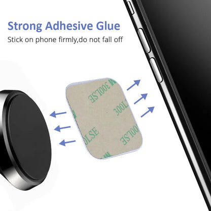 Universal Metal Plates for MagSafe Phone Holder | Iron Sheet Sticker for Magnetic Car & Desk Mount