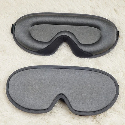 3D Eye Mask Bluetooth 5.0 Sleep Headphones – Built-in HD Speaker for Travel & Sleep