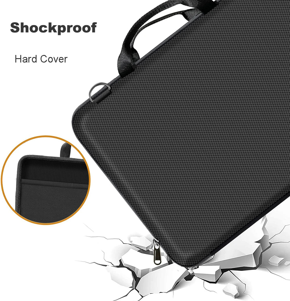 EVA Hard Shell Laptop Case 14" | For MacBook Pro 16" / Huawei / Xiaomi 14" | Shockproof Carry Bag