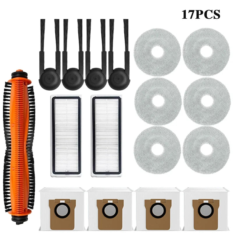 Xiaomi Mijia M40S / OV31CN Robot Vacuum Spare Parts – Brush, Filter, Mop & Dust Bag