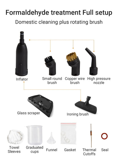 DIVEDEER Handheld Steam Cleaner 220V EU – High Temperature Sterilization