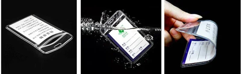 Waterproof Transparent Plastic Card Sleeve Protectors