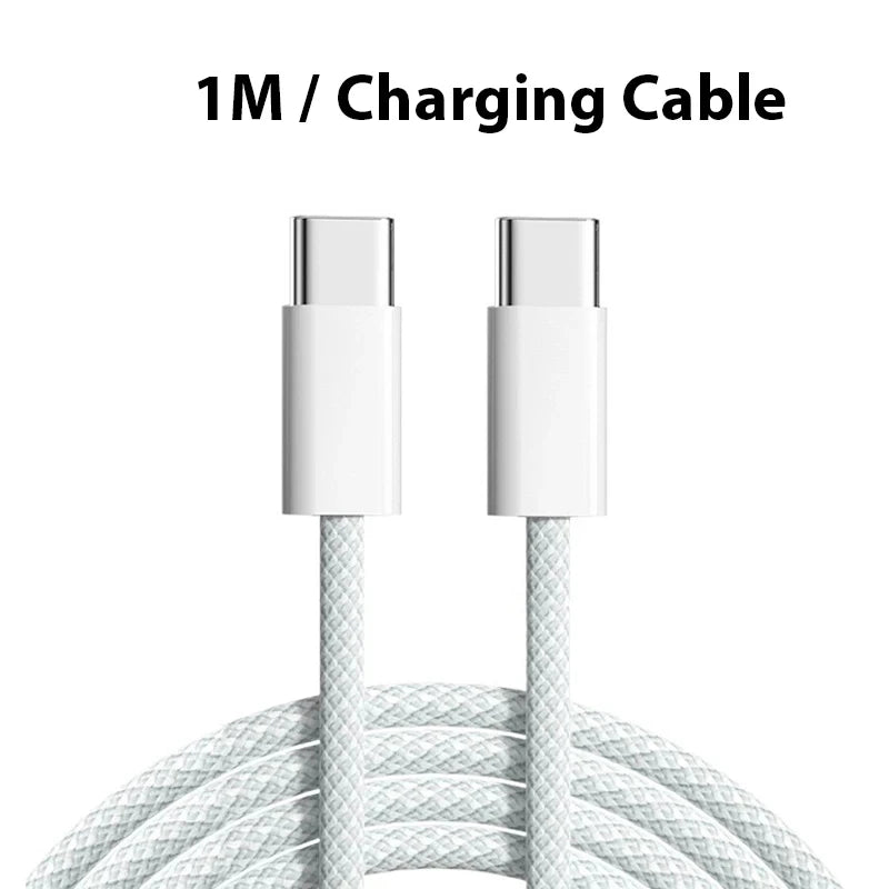 40W USB-C Fast Charger - Dual Port PD Quick Charge Wall Adapter