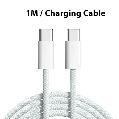 40W USB-C Fast Charger - Dual Port PD Quick Charge Wall Adapter