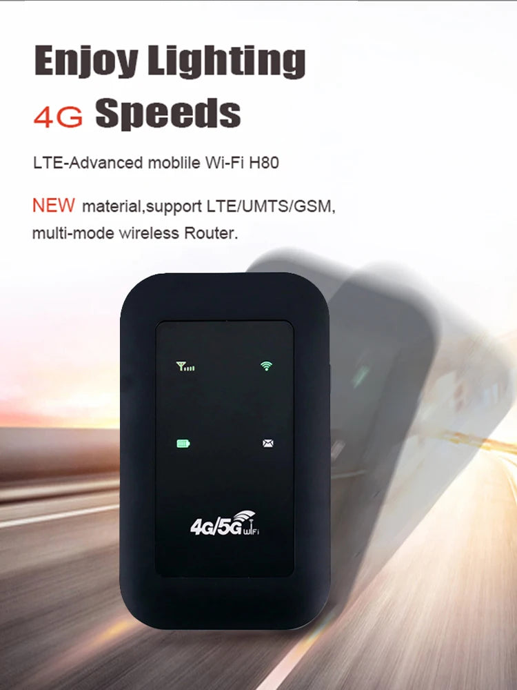 WiFi Repeater & 4G Router | 150Mbps | 3G/4G SIM Card Slot | Network Amplifier & Expander