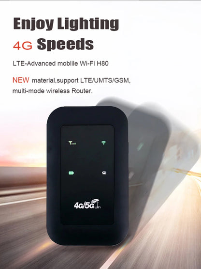WiFi Repeater & 4G Router | 150Mbps | 3G/4G SIM Card Slot | Network Amplifier & Expander