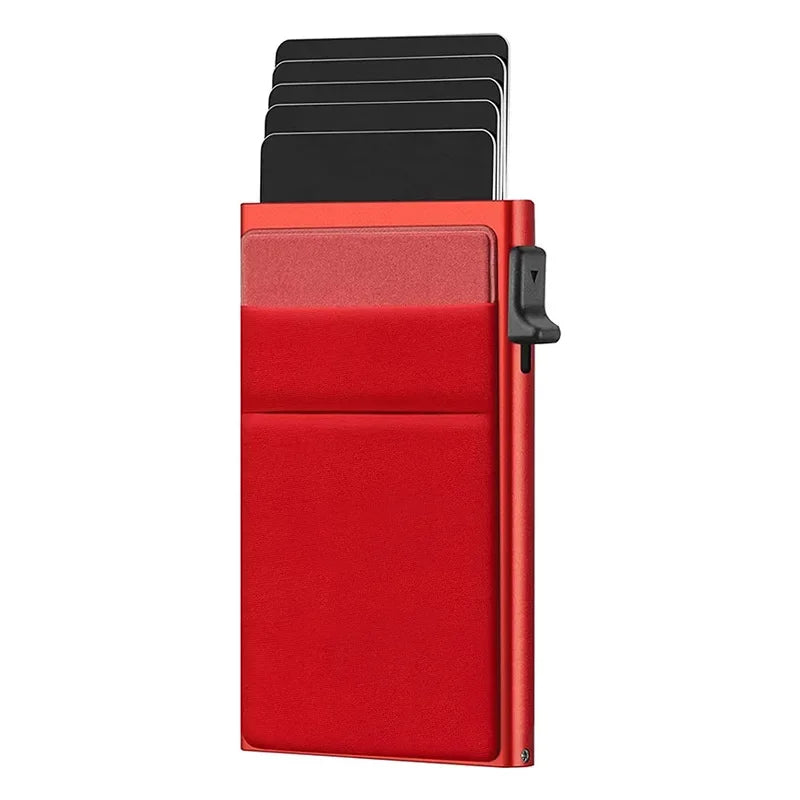 RFID Blocking Slim Metal Card Holder Wallet