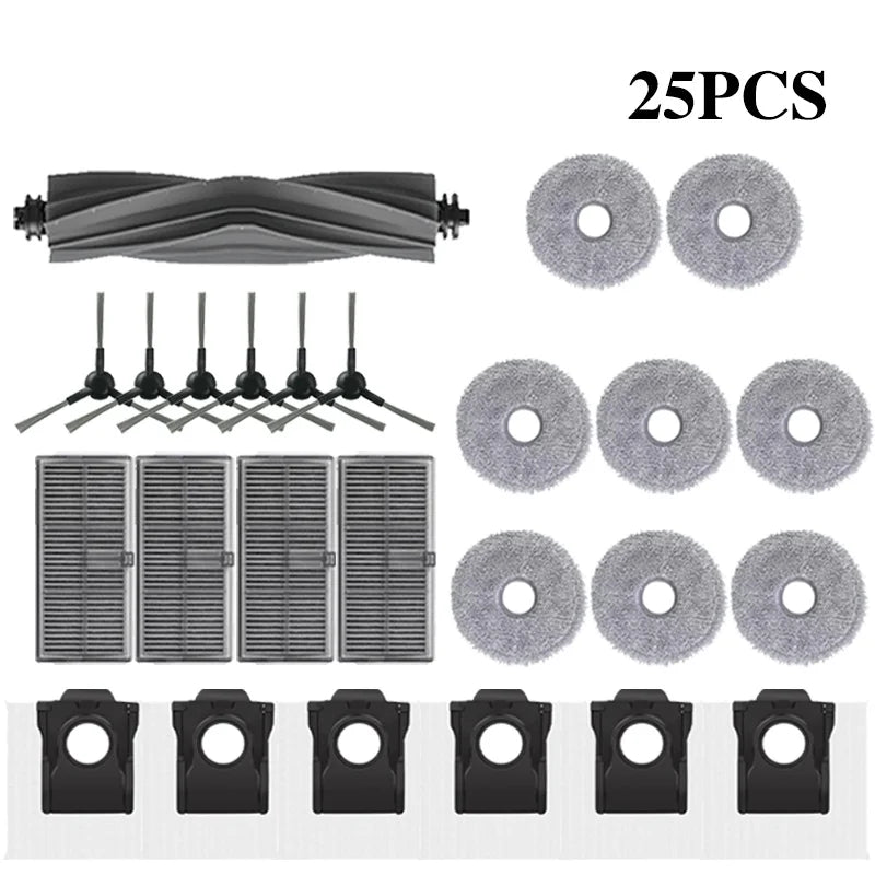 Dreame L10s Ultra Gen2 / L10s Pro Ultra Heat Replacement Parts | Brush, HEPA Filter, Mop, Dust Bag