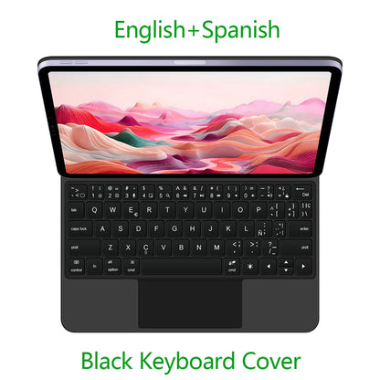 Backlit Magic Keyboard Case for iPad Air 11" M2/M3/M4 2024-2026 – Multi-touch, Smart Folio
