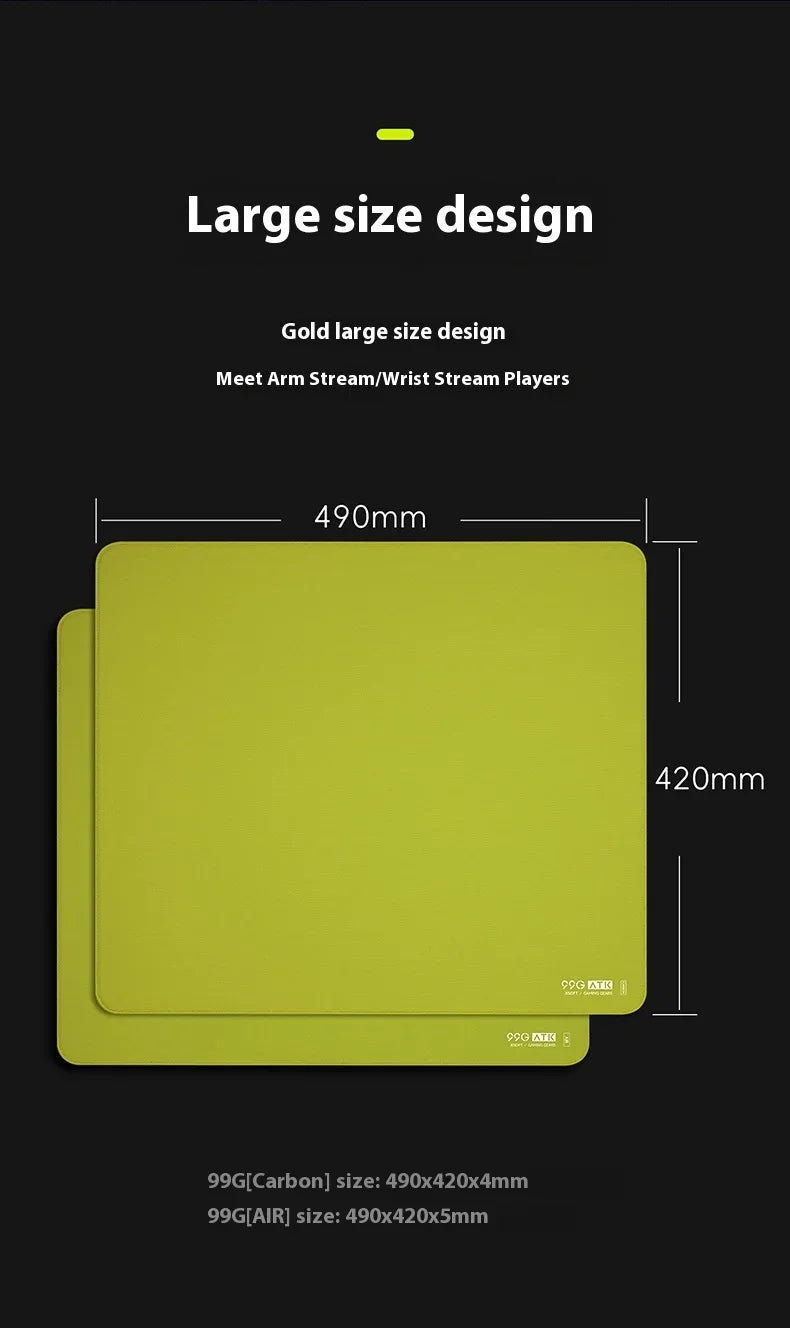 ATK99G Air Carbon Gaming Mousepad | 490x420x4mm | Xsoft | Magnetic Switch | Paw3950