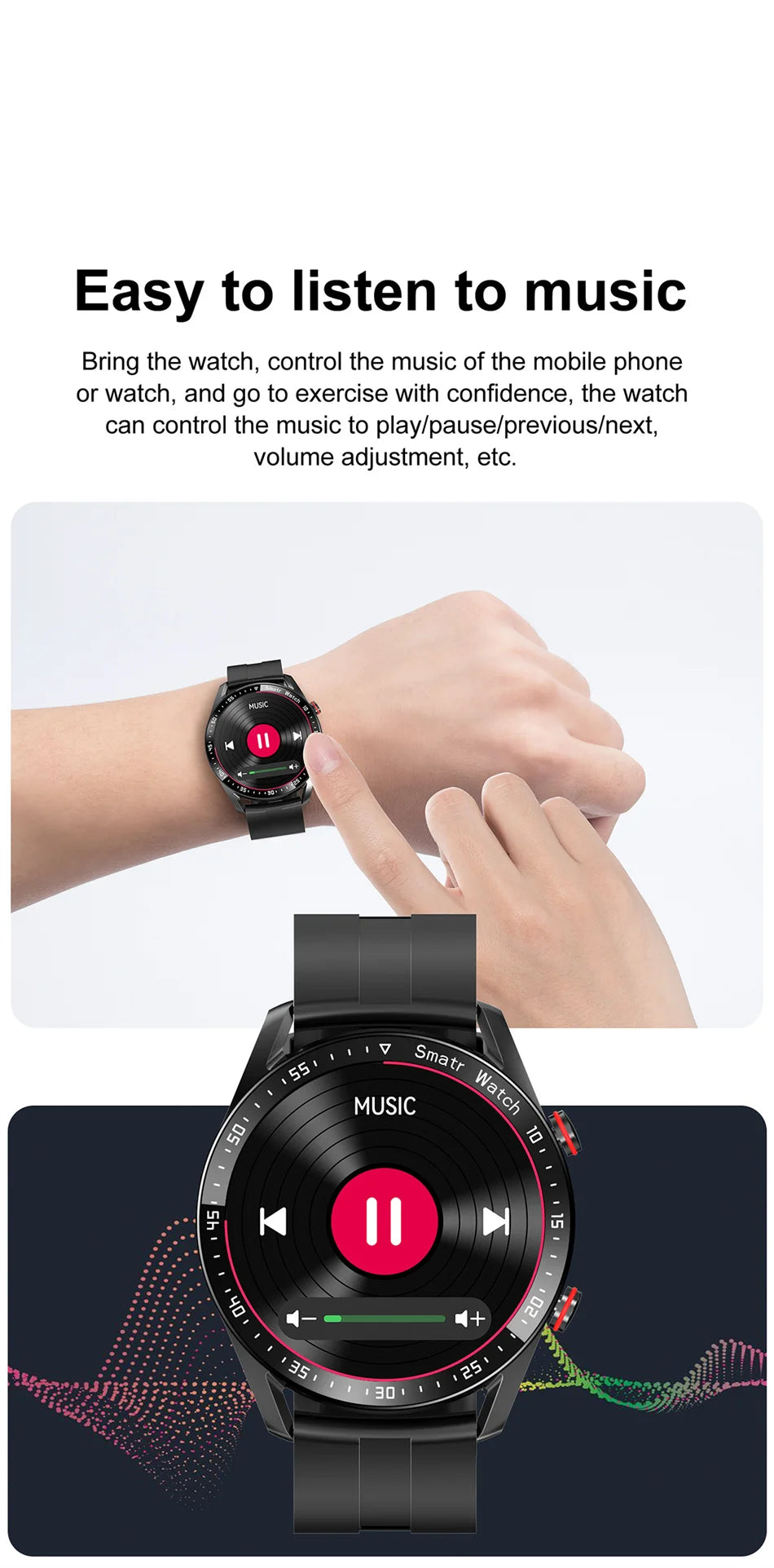 2026 Watch GT Series Smart Watch – ECG+PPG, GPS, HD Screen, BT Call, IP68 for Men & Women