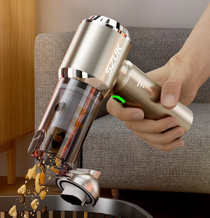 SZUK 18000Pa Mini Wireless Car Vacuum Cleaner – Powerful Portable Handheld Cleaner