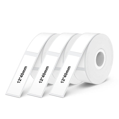 UniPlus D12 Mini Bluetooth Thermal Label Printer – Inkless, Self-Adhesive, iOS/Android