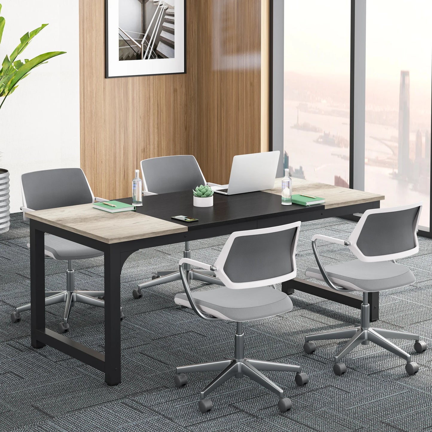 Tribesigns 70.8" Executive Office Desk | Large Computer Workstation