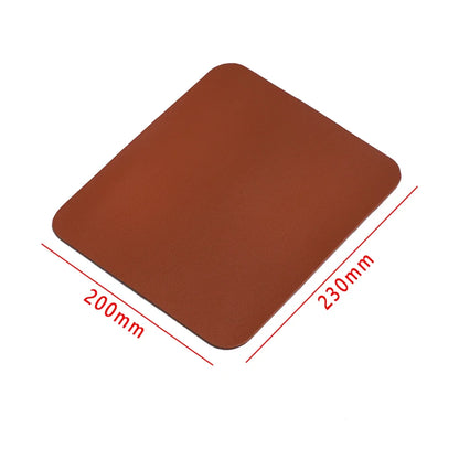 Gootrades Leather Mouse Pad – Anti-Slip, Smooth Fabric, 8 Colors (Office & Gaming)