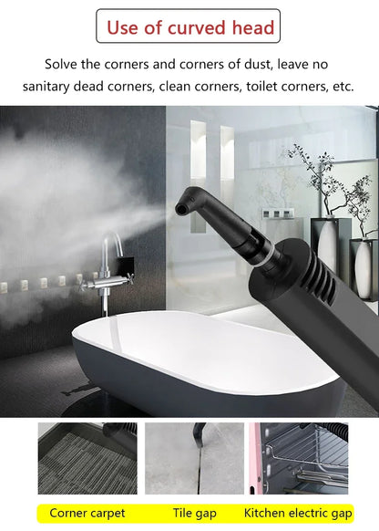 2000W High-Temperature High-Pressure Steam Cleaner – Sterilization, Mite Removal, Disinfection | Home, Kitchen & Car | 220V