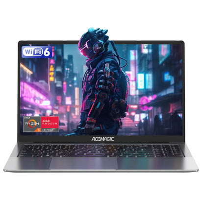 ACEMAGIC 15.6" FHD Laptop – AMD Ryzen 5 7430U, 16GB RAM, 512GB SSD, Wi-Fi 6, Windows 11 Pro