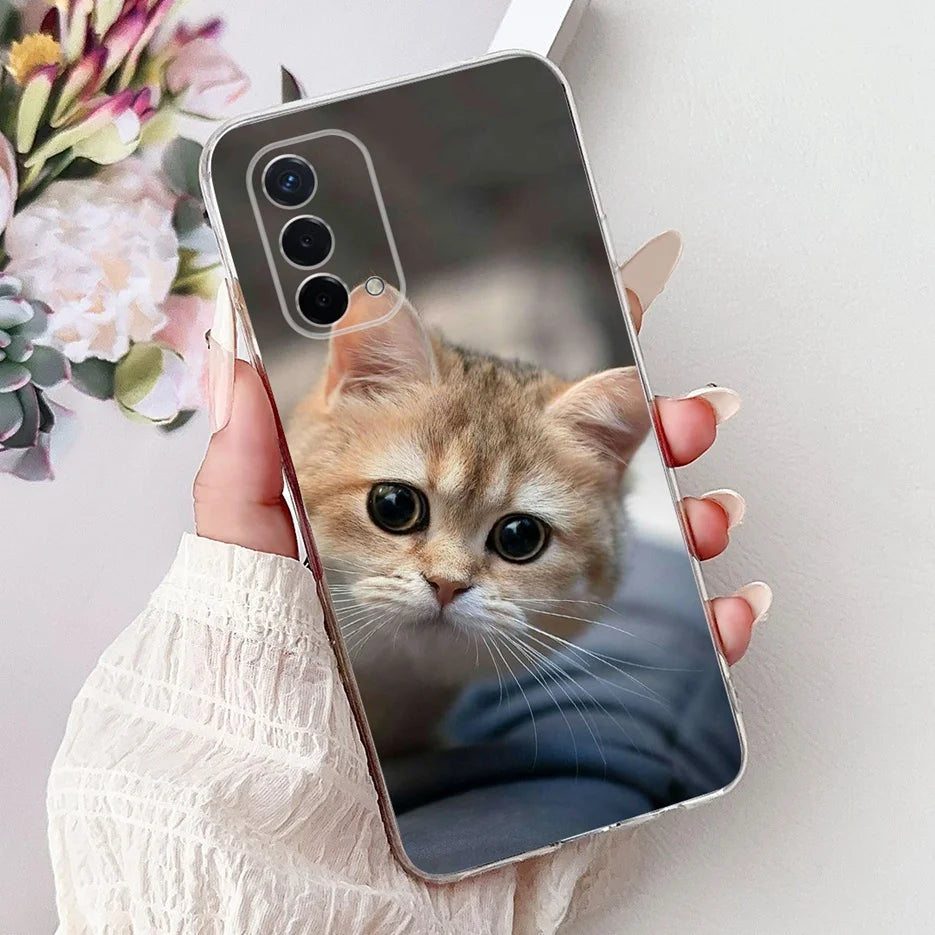 Luxury Painted Soft Silicone Case for Oppo A74 5G – Shockproof Back Cover