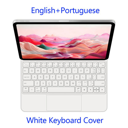 Backlit Magic Keyboard Case for iPad Air 11" M2/M3/M4 2024-2026 – Multi-touch, Smart Folio