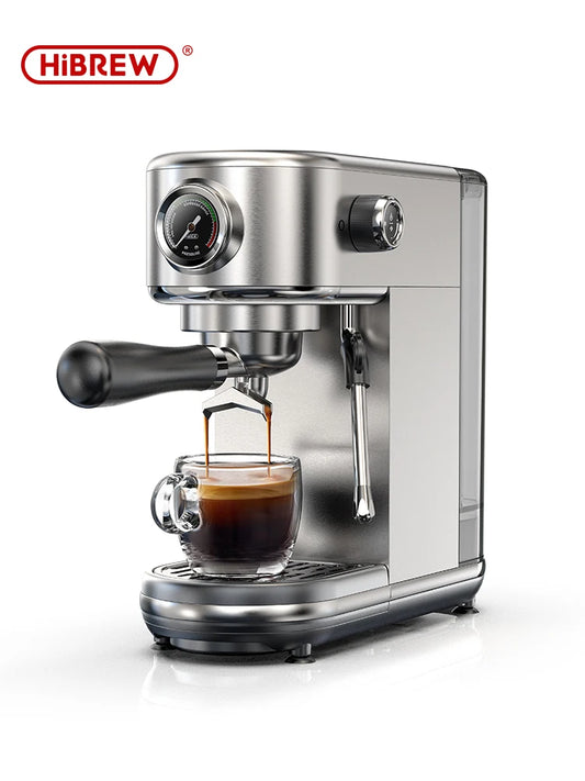 HiBREW H10B Fully Automatic Coffee Machine | Bean-to-Cup | Built-in Grinder | EU 220V