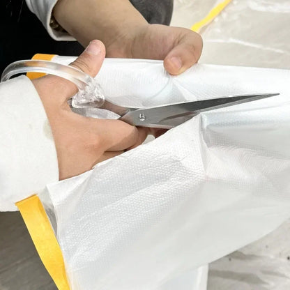 Disposable Self-Adhesive Dustproof Film – Cuttable Furniture & Room Cover