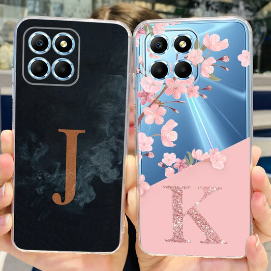 Transparent silicone phone case for Honor 70 Lite, soft TPU cover with clear design for R.E.D. Shopping.