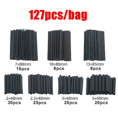Heat Shrink Tube Assortment Kit – 127/13000 Pcs Electrical Wire Insulation