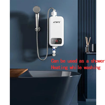 ATWFS Instant Electric Water Heater | Tankless | EU/Spain/Poland Plug