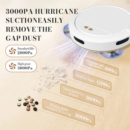 3-in-1 Intelligent Robot Vacuum Cleaner – Sweep, Mop & APP Control