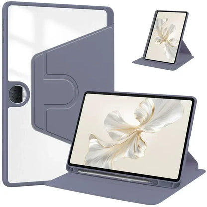 360° Rotating Luxury Flip PU Leather Case for OnePlus Pad Go / OPPO Pad Neo Air 2 11.4"