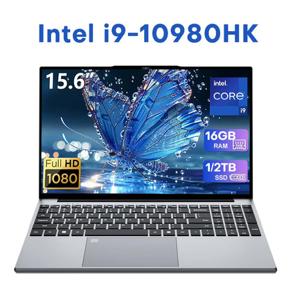 2026 Gaming Laptop — Intel i9-10980HK / Core i9-9900U, 16GB RAM, 1TB SSD, Windows 11