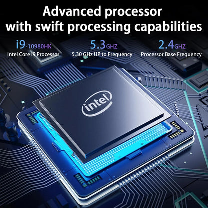 Gaming & Office Laptop — Intel i9-10980HK, 16GB RAM, 1TB M.2 SSD, Windows 11 Pro