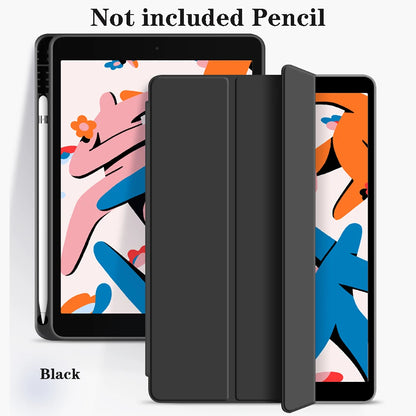 iPad Case with Pencil Holder – iPad 11th/10th/9th Gen, Air 4/5, Pro 11/12.9/13, Mini 5/6/7