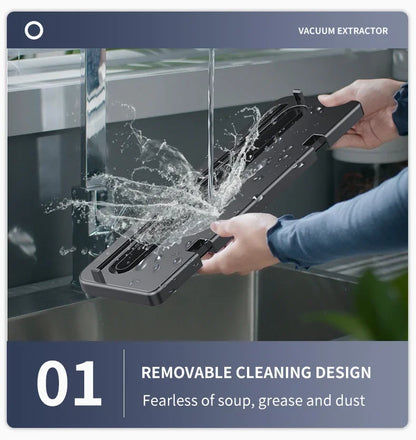 Food Vacuum Sealer Machine | Dry & Wet | UV Sterilization | Built-in Cutter | Kitchen Food Storage