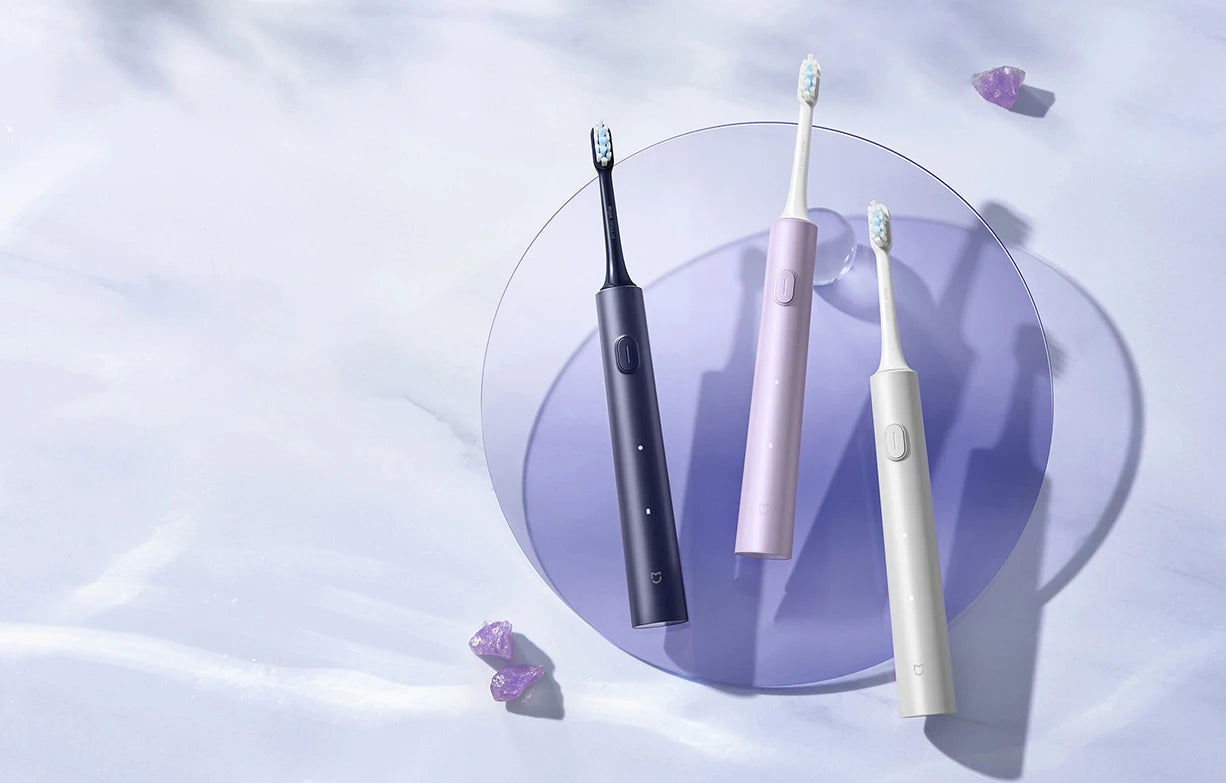 MIJIA T302 Sonic Electric Toothbrush – 31,000 RPM, 150-Day Battery, IPX8, 4 Modes, DuPont Brush Head