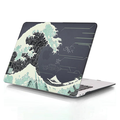 MacBook Air/Pro Mechanical Style Plastic Case — Air 13"/15" M2, Pro 13" A1932/A2338/A2337