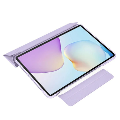 Huawei MatePad 11.5 2025 Smart Fold Case – Magnetic PU Leather + Acrylic Hard Back