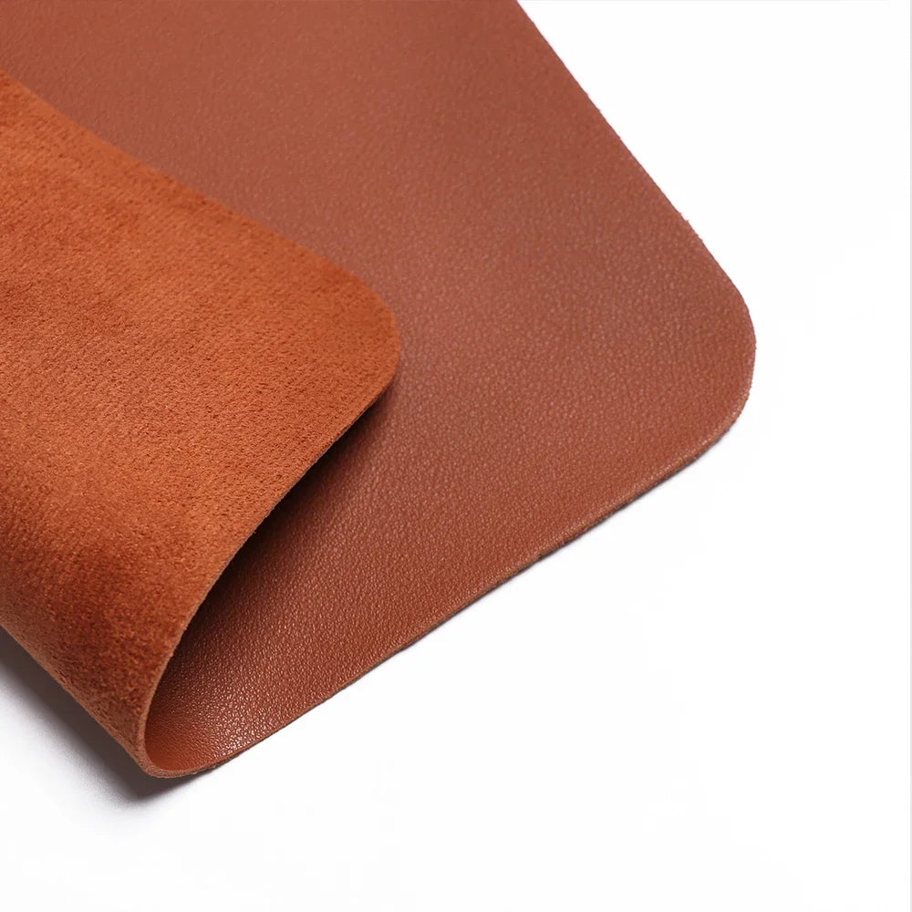 Gootrades Leather Mouse Pad – Anti-Slip, Smooth Fabric, 8 Colors (Office & Gaming)