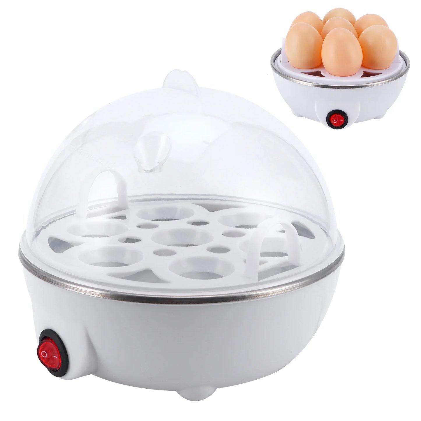 Electric Egg Boiler & Cooker – Multifunctional Egg Poacher for Kitchen Use