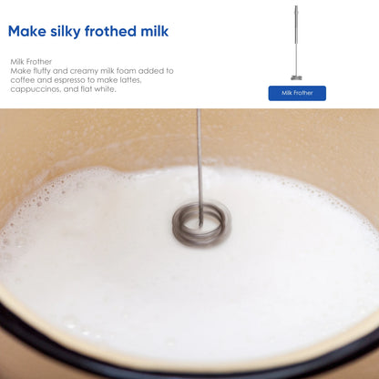 BioloMix 5-in-1 1500W Immersion Hand Blender – Stainless Steel Food Processor