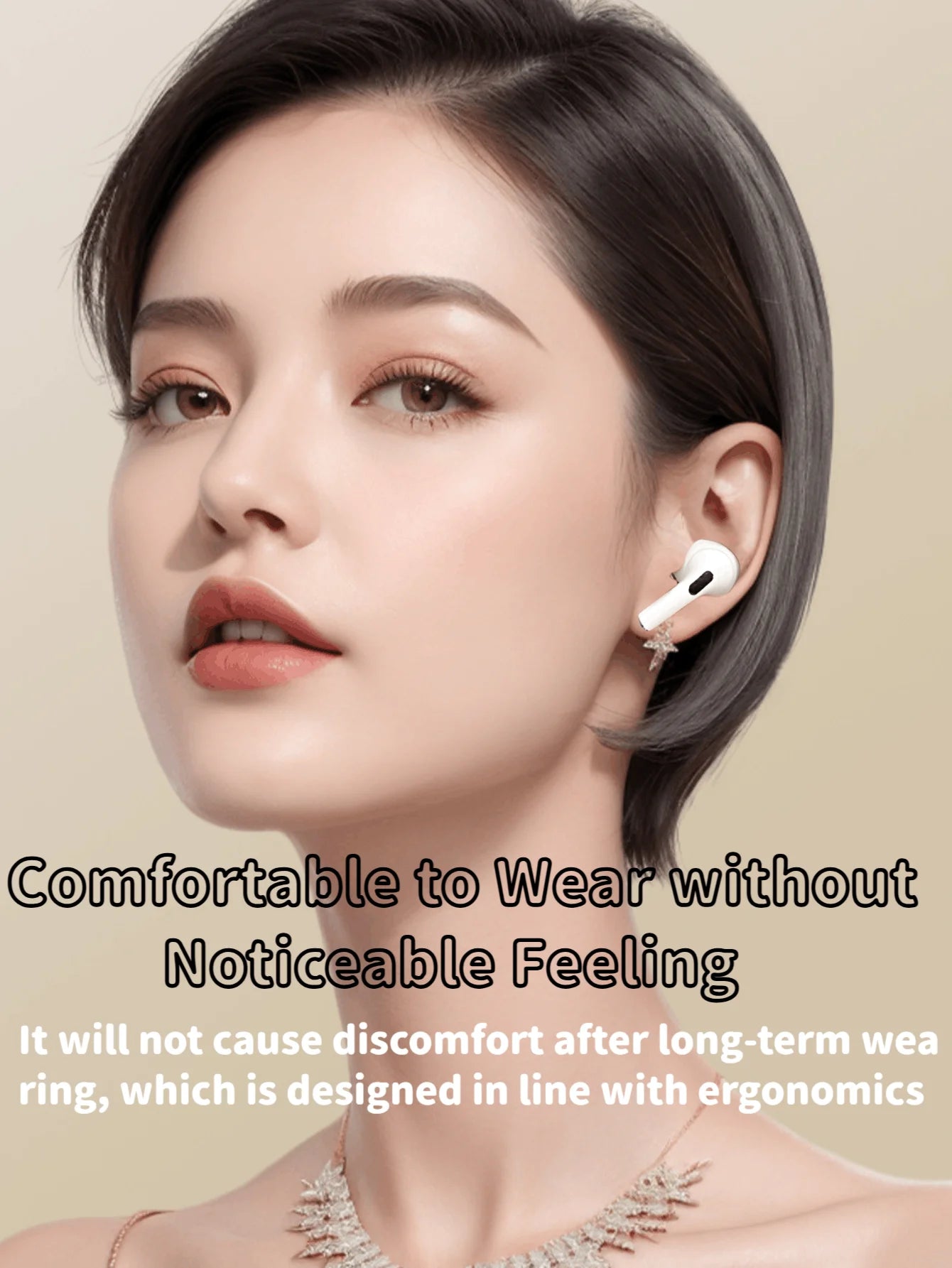 Wireless R.E.D. Air Pro TWS earbuds with touch controls, HiFi stereo sound, and waterproof design for portable audio enjoyment.
