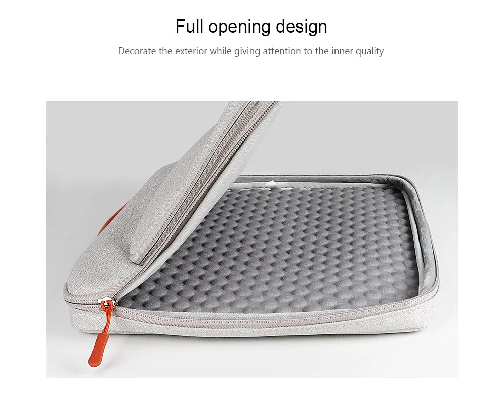 Universal Laptop Bag Sleeve 12"-16" — MacBook Air M4 Pro M5, Dell, HP, Lenovo, Xiaomi