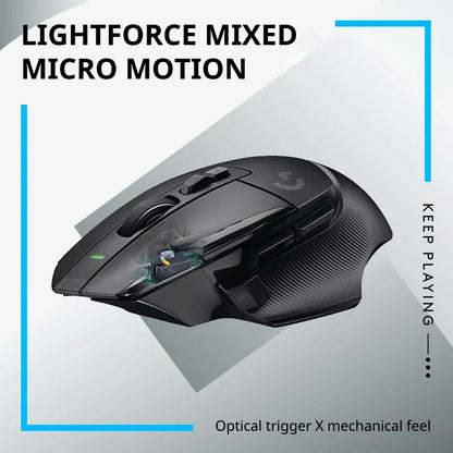 Logitech G502 X Advanced Gaming Mouse – HERO Engine, 25600 DPI, 13 Buttons, Wired