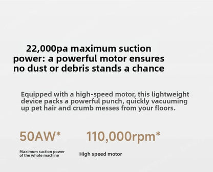 Xiaomi 22000Pa Lightweight Cordless Handheld Vacuum Cleaner