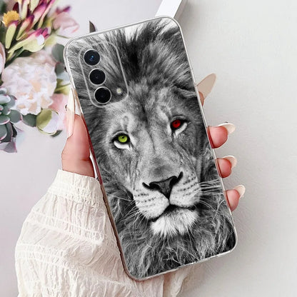 Luxury Painted Soft Silicone Case for Oppo A74 5G – Shockproof Back Cover