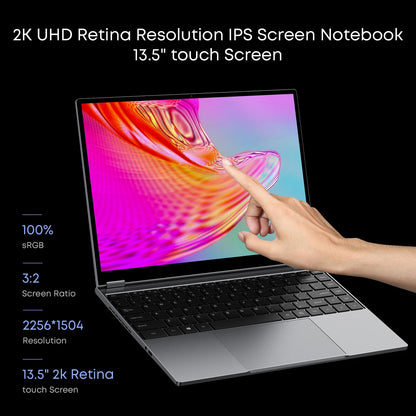 CHUWI FreeBook 13.5" 2-in-1 Laptop — Intel N150, 16GB LPDDR5, 512GB SSD, FHD Touch, WiFi 6, Windows 11