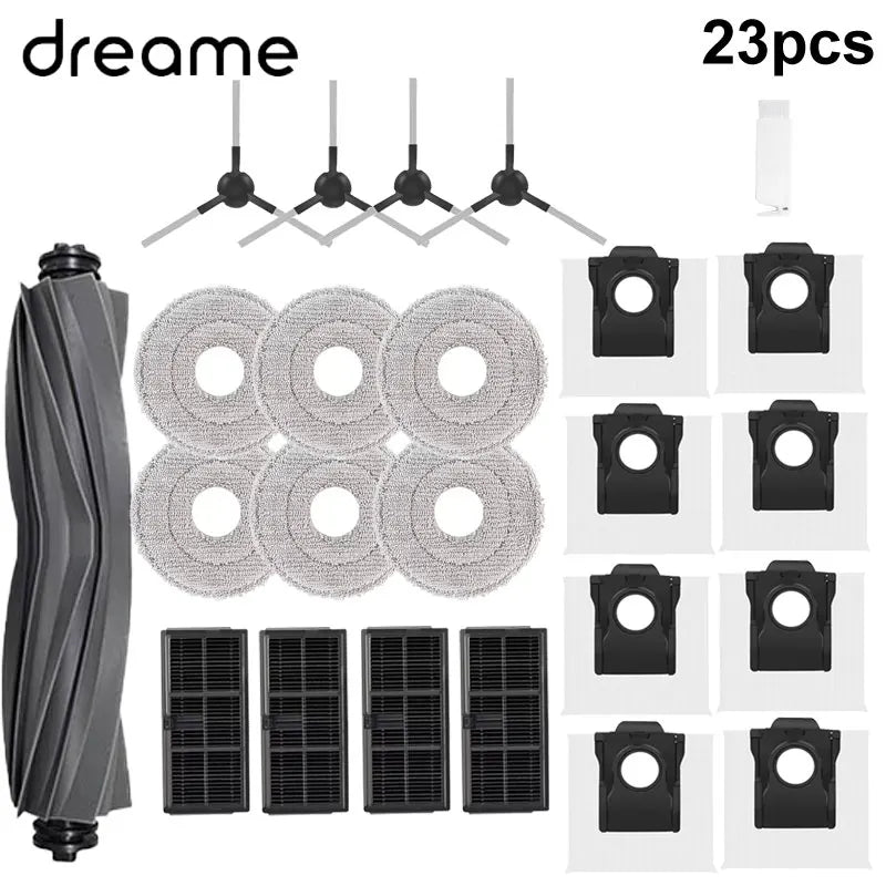 Dreame L10s Pro Ultra Heat / X30 Ultra / X30 Pro Robot Vacuum Spare Parts – Brush, Filter, Mop & Dust Bag