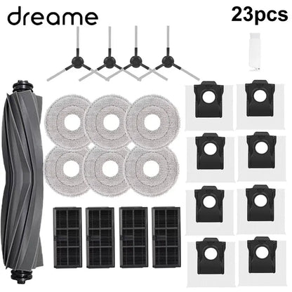 Dreame L10s Pro Ultra Heat / X30 Ultra / X30 Pro Robot Vacuum Spare Parts – Brush, Filter, Mop & Dust Bag