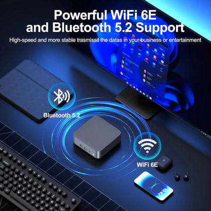 Erilles Mini PC Intel i9 10980HK / N150 | 16/32GB RAM | Up to 2TB SSD | WiFi 6 | Windows 11