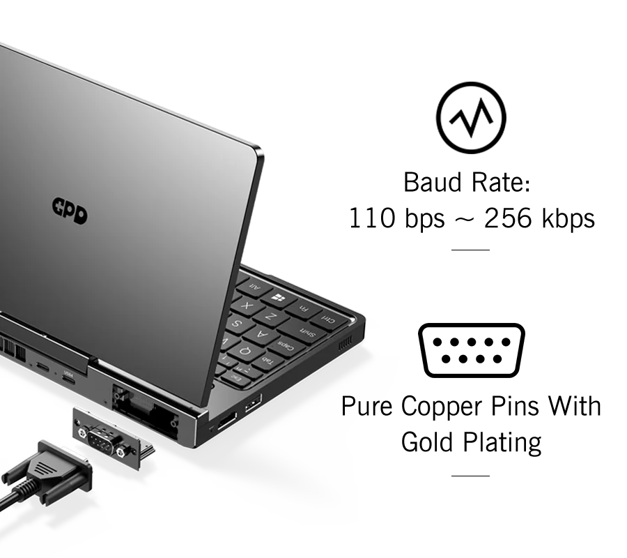 GPD Pocket 4 8.8" 2-in-1 Handheld Laptop | AMD AI 9 HX 370 / Ryzen 7 8840U | 64GB DDR5 | 2.5K 144Hz | Win 11